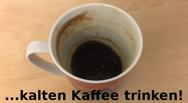 Noch so 'ne Tasse Kalter Kaffee - Leichte Sprache kommt nicht voran