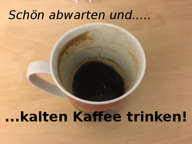 Noch so 'ne Tasse Kalter Kaffee - Leichte Sprache kommt nicht voran